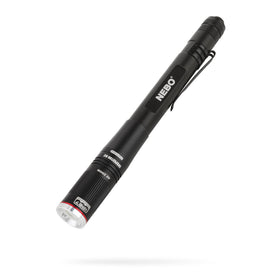 NEBO Inspector RC Pen Light beam zoom for precise inspection.