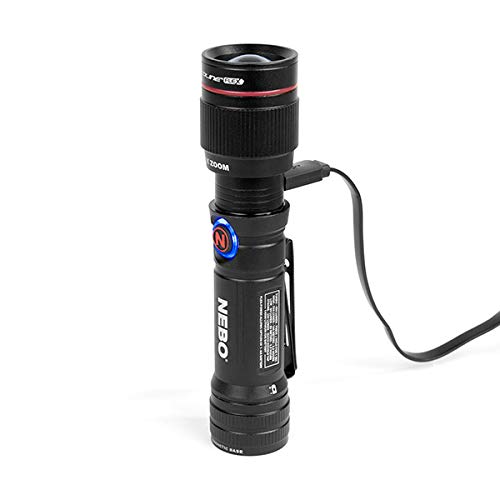 NEBO Redline Flex Light 14500 rechargeable battery for extended runtime