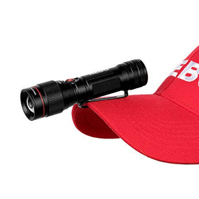 NEBO Redline Flex Light Micro-USB charging cable included for quick recharges