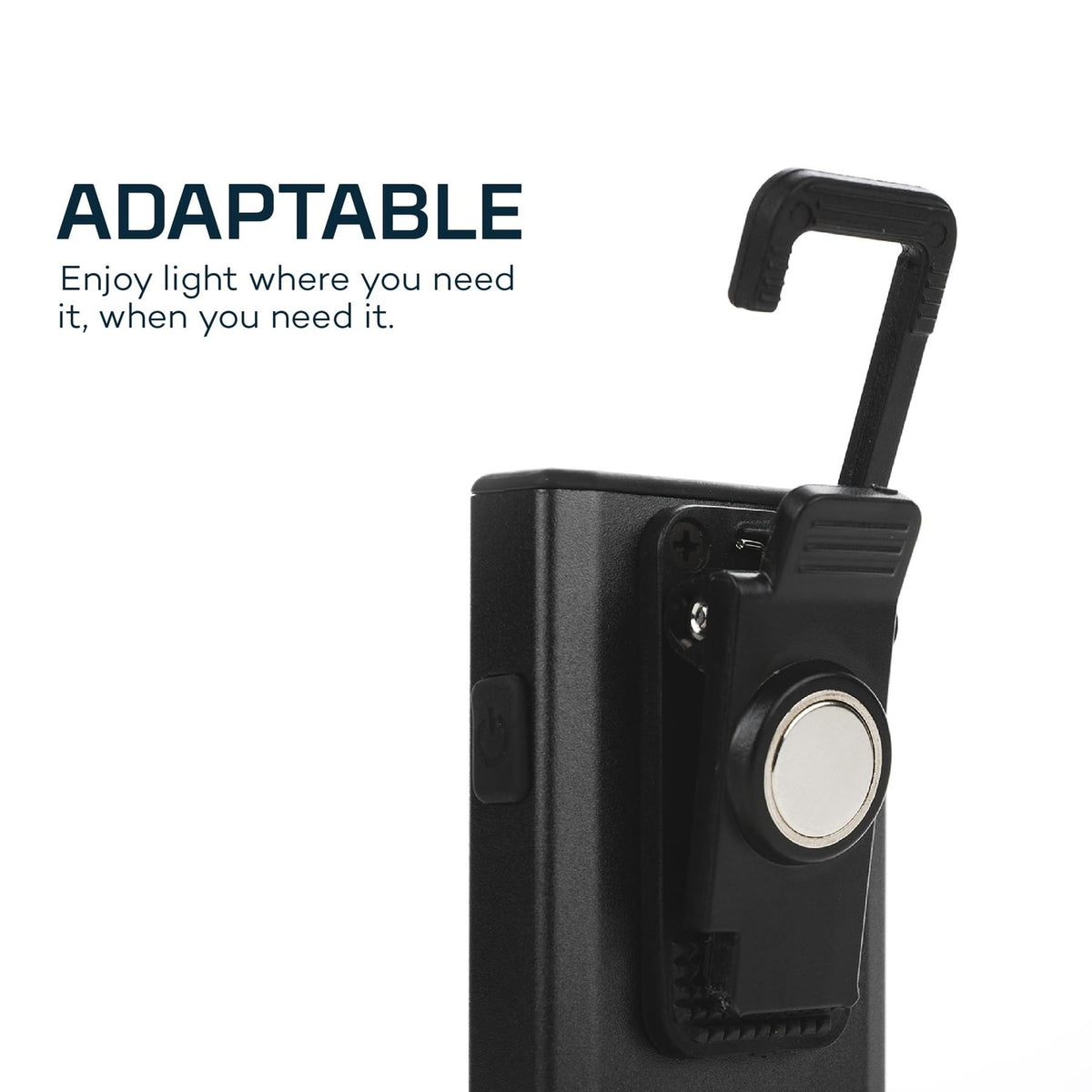 NEBO SLIM includes Micro-USB charging cable for quick recharging