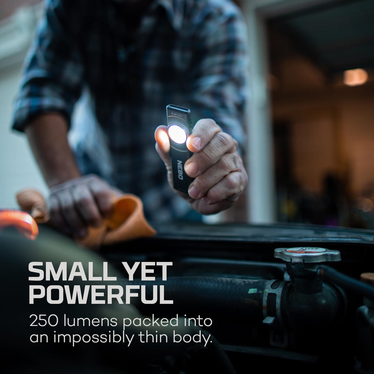 NEBO Slim Mini pocket light bright LED for daily tasks.