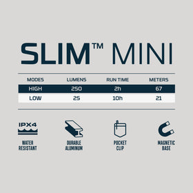 NEBO SLIM Mini in action, delivering compact, reliable light.