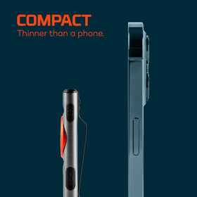 NEBO Slim Mini USB-C rechargeable reduces disposable batteries.