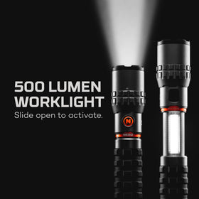 NEBO SLYDE KING COB work light enables hands-free repairs