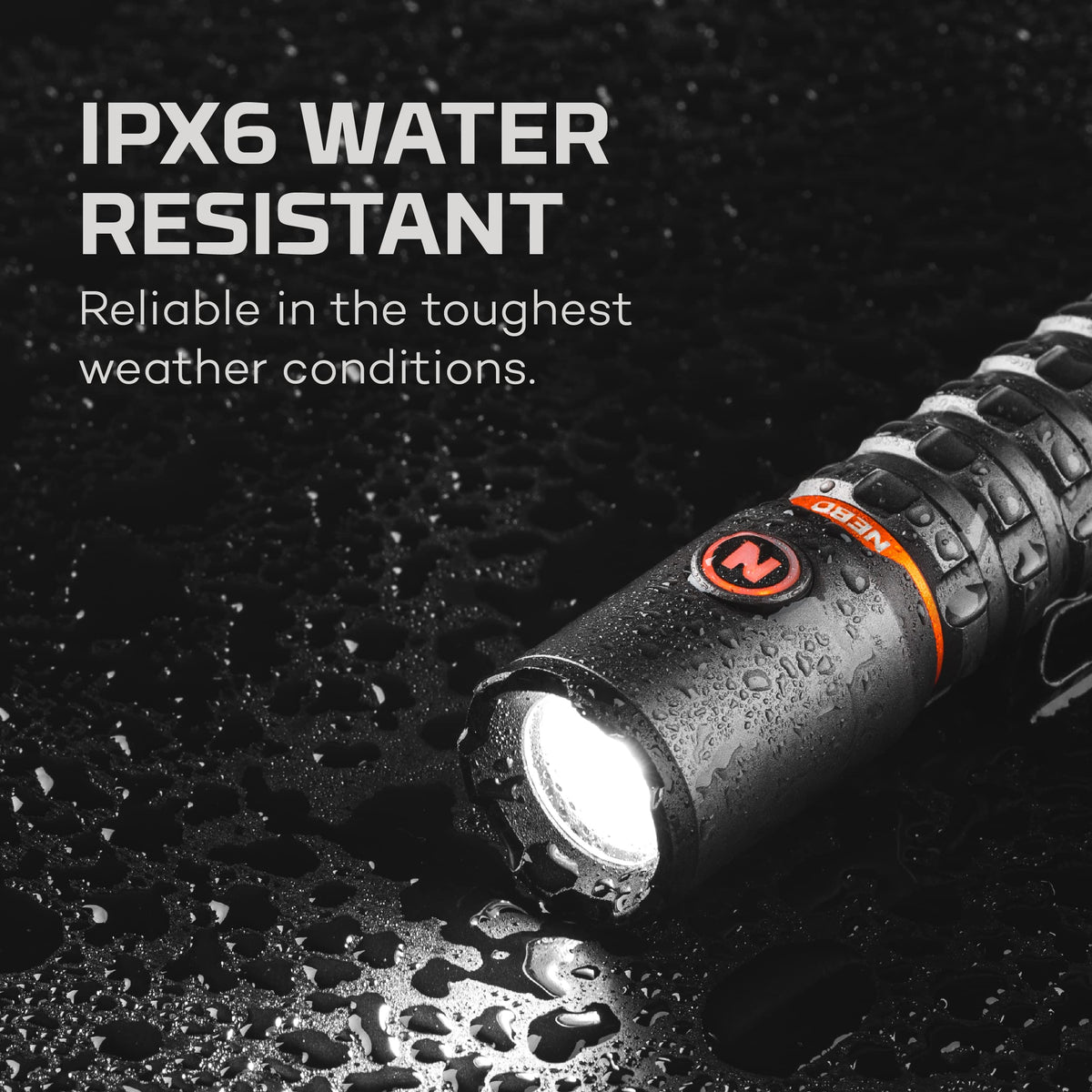 NEBO Torchy 2K five LED modes offer flexible lighting.