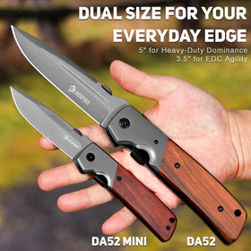 NedFoss DA52 five-inch blade highlights toughness and edge retention for daily use