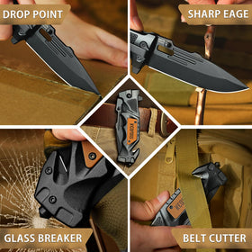 NedFoss DA75 camping and hiking utility in daily tasks