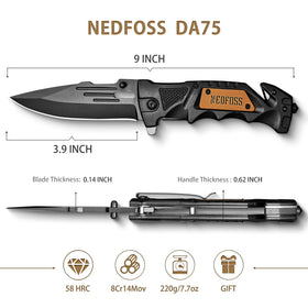 NedFoss DA75 glass breaker to shatter a window safely