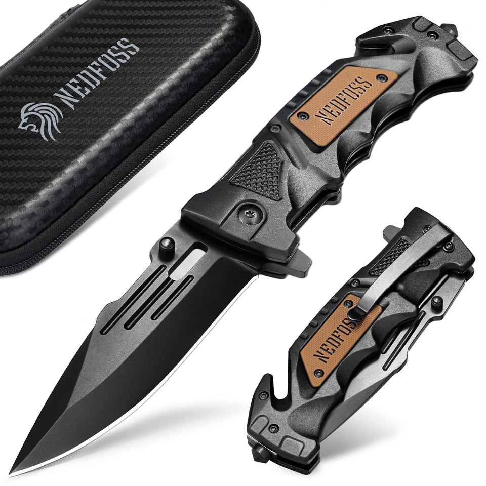NedFoss DA75 blade-focused pocket knife for precise outdoor cutting tasks