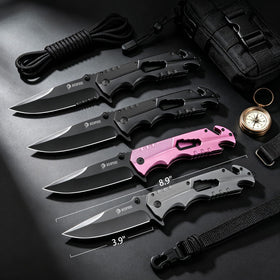 NedFoss FA48 emergency-ready knife for camping and outdoor tasks