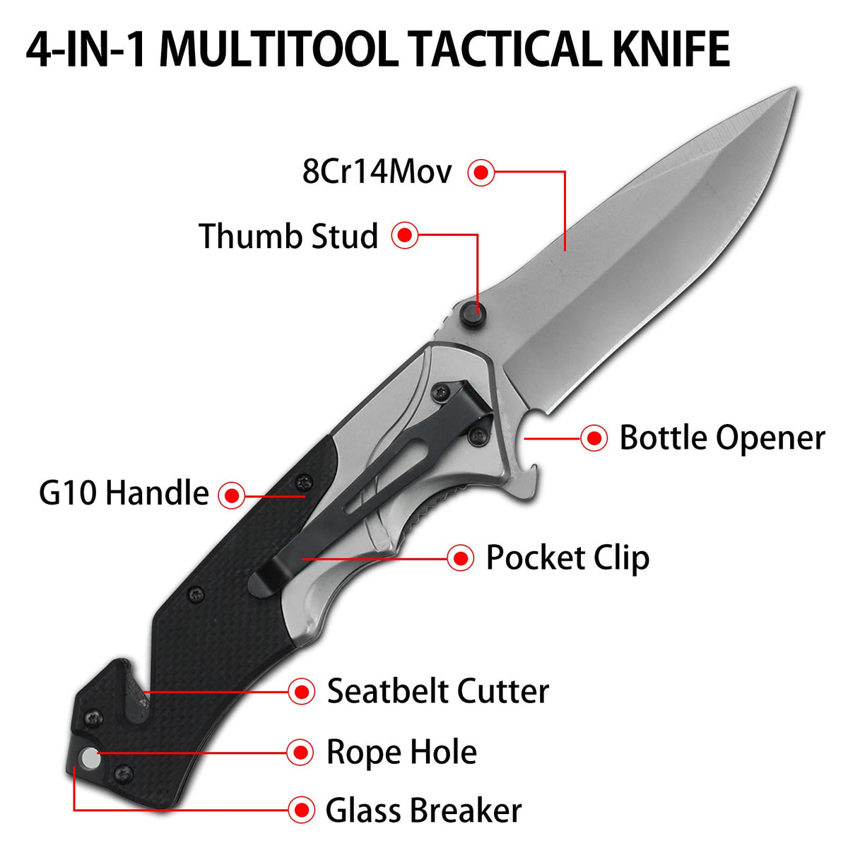 NedFoss FA49 bottle opener included for outdoor use