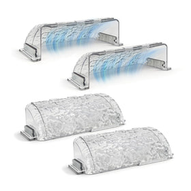 Nedsewor magnetic vent deflector on ceiling redirects airflow for calmer rooms