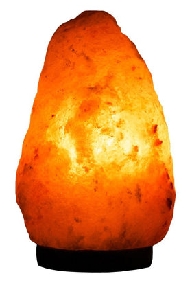 Needs&Gifts Himalayan lamp handcrafted base showing artisanal craftsmanship
