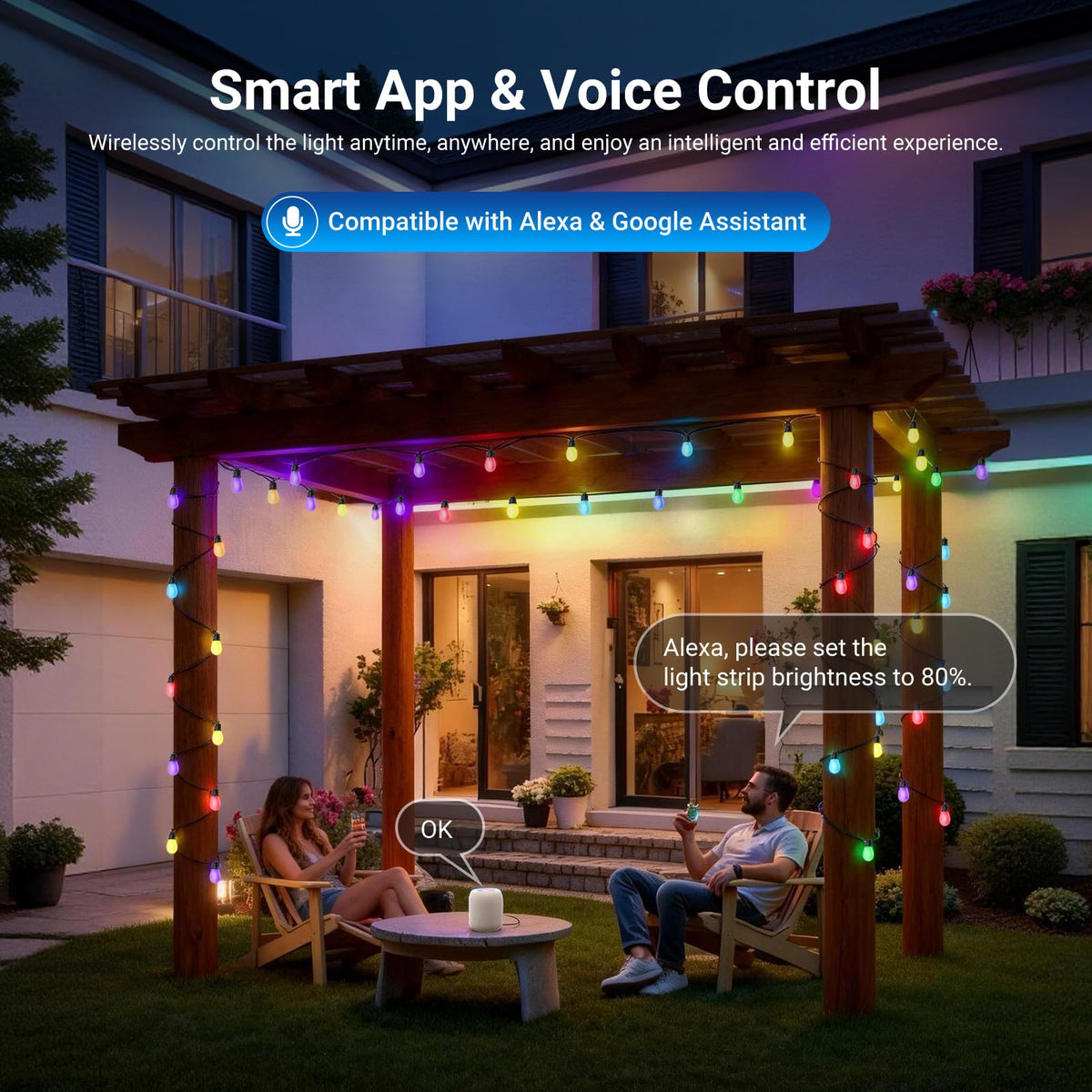 NEEWER IP65 waterproof outdoor lights endure rain and sun year-round