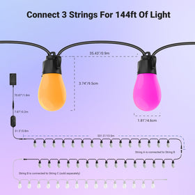 NEEWER two installation options with hooks for quick setup