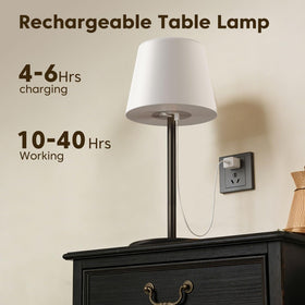 NEEZUKAR adjustable-height lamp offering two placements at 15.7 and 10 inches.