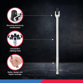 Neiko 00200A CR-V steel construction guarantees lasting durability.