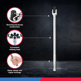 NEIKO 00211A chrome-vanadium construction resists grime and corrosion over time.