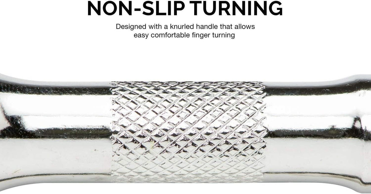 NEIKO 00249A wobble extension set length variety demonstrated with straight and wobble positions