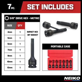 NEIKO 01130B blow-mold case keeps tools organized on job sites