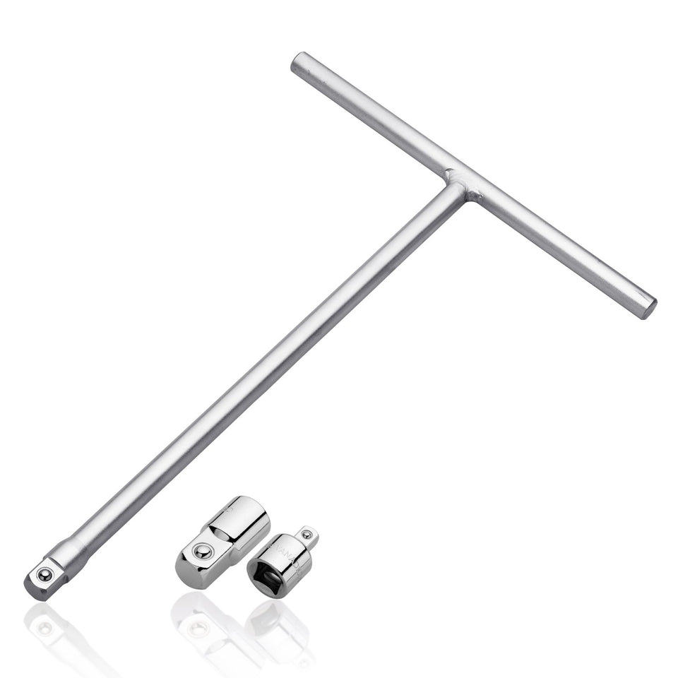 Neiko 01135A t-handle wrench with long reach for hard to reach bolts
