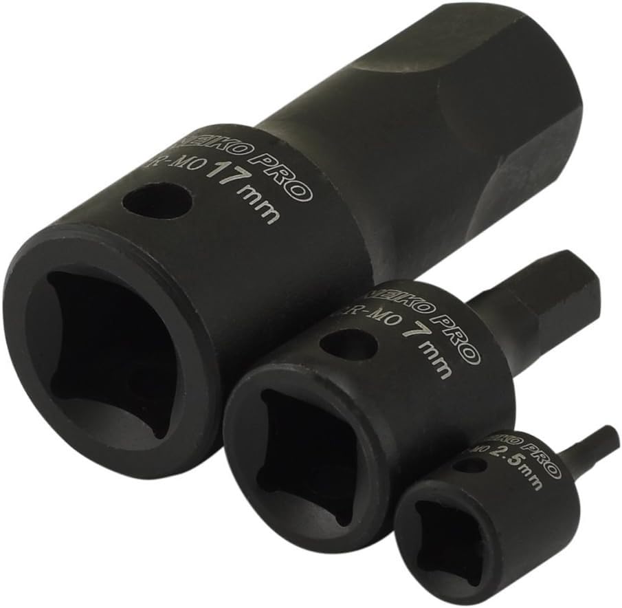 NEIKO 01141B sturdy hard-plastic case keeps sockets organized during transport.