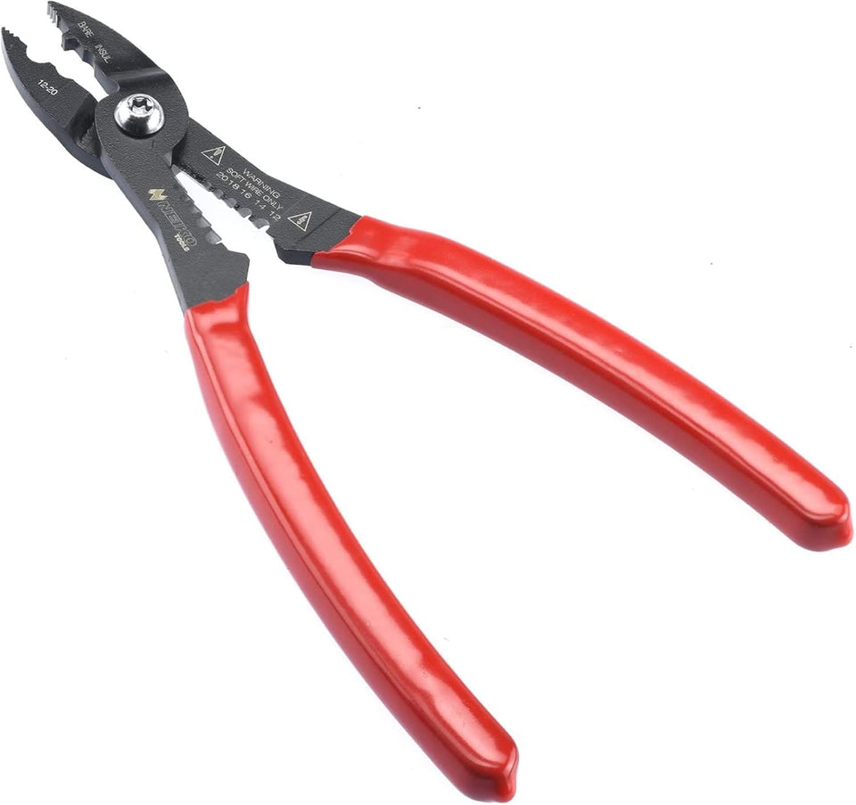 NEIKO 02037A in action with 4-in-1 wire stripping and crimping