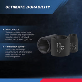NEIKO 02447A 3/8 to 1/2 inch drive adapter for tool versatility