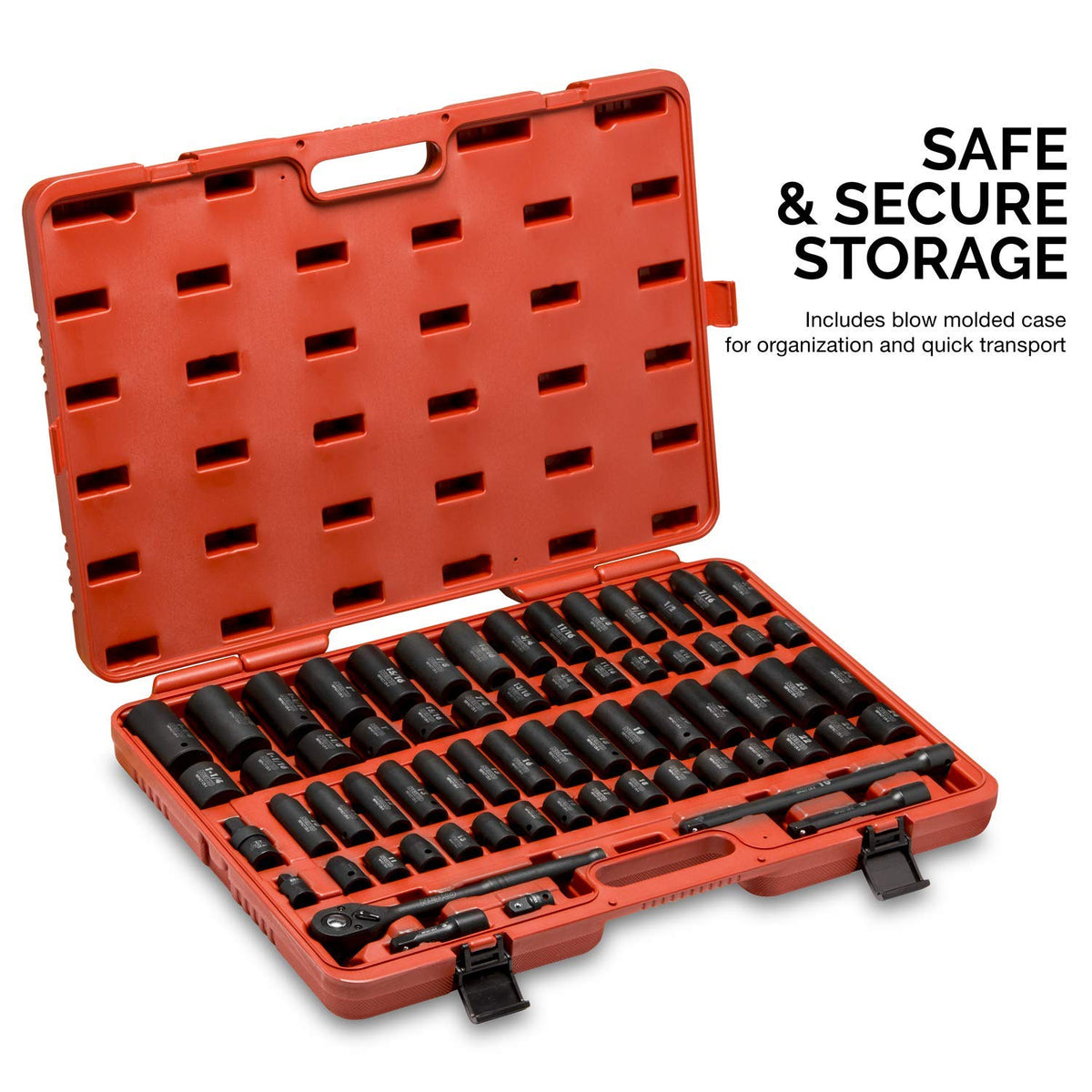NEIKO 02448A shallow sockets support quick bolt changes