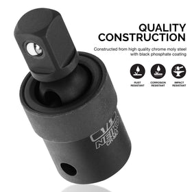 NEIKO 02486A one-half-inch socket extension provides extra reach for stubborn bolts.