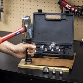 Durable NEIKO 02604A punches deliver clean cuts on leather, rubber, and foam.