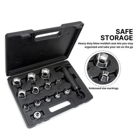 NEIKO 02604A includes 26 sizes for versatile gasket cutting and hole customization.