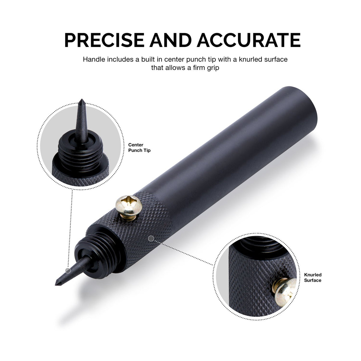 NEIKO 02614A hollow punch blades close-up highlighting alloy steel durability