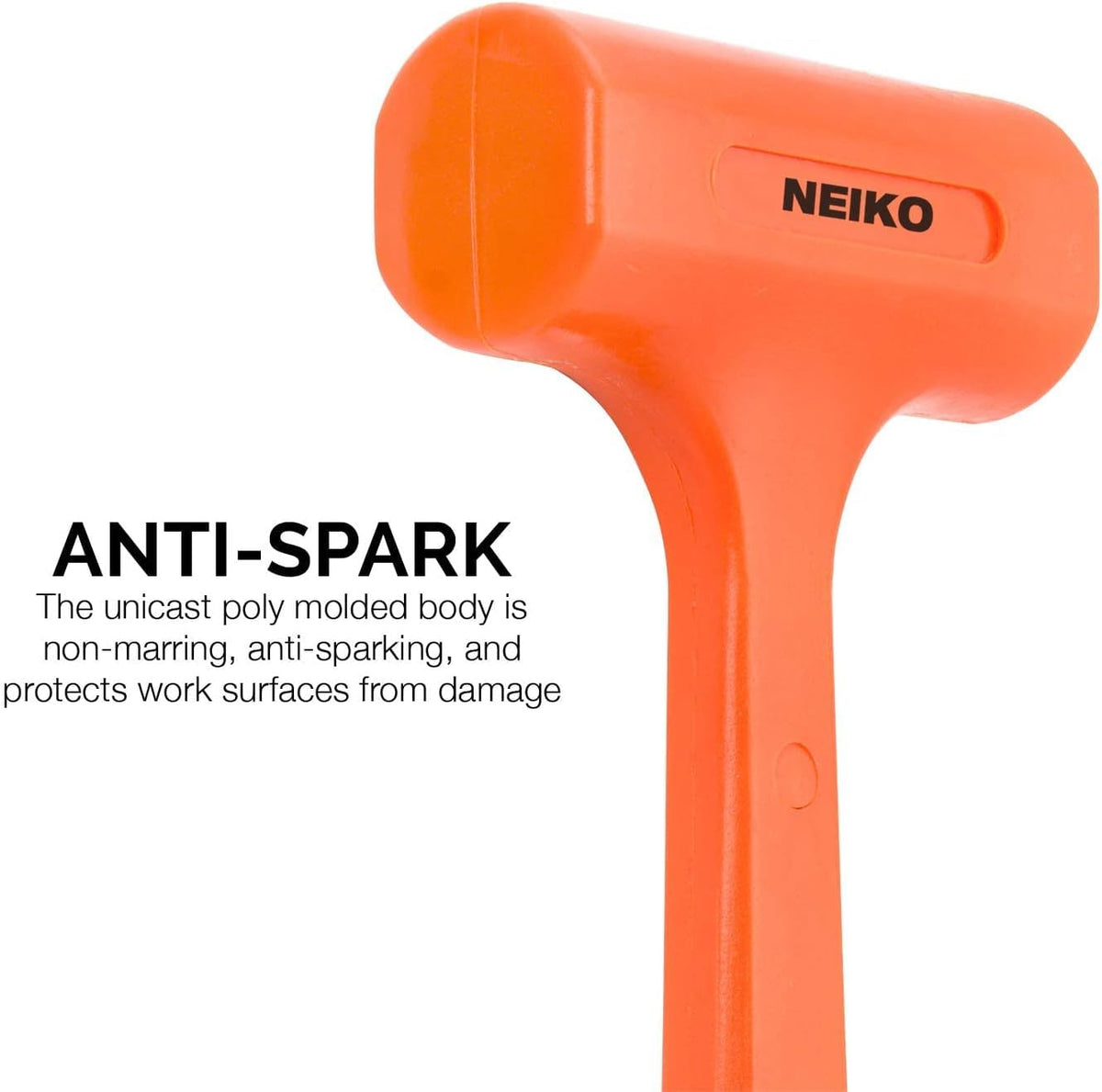 NEIKO 02848A checkered grip for comfortable, non-slip handling
