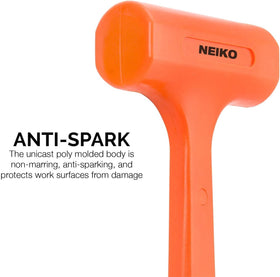 NEIKO 02848A checkered grip for comfortable, non-slip handling
