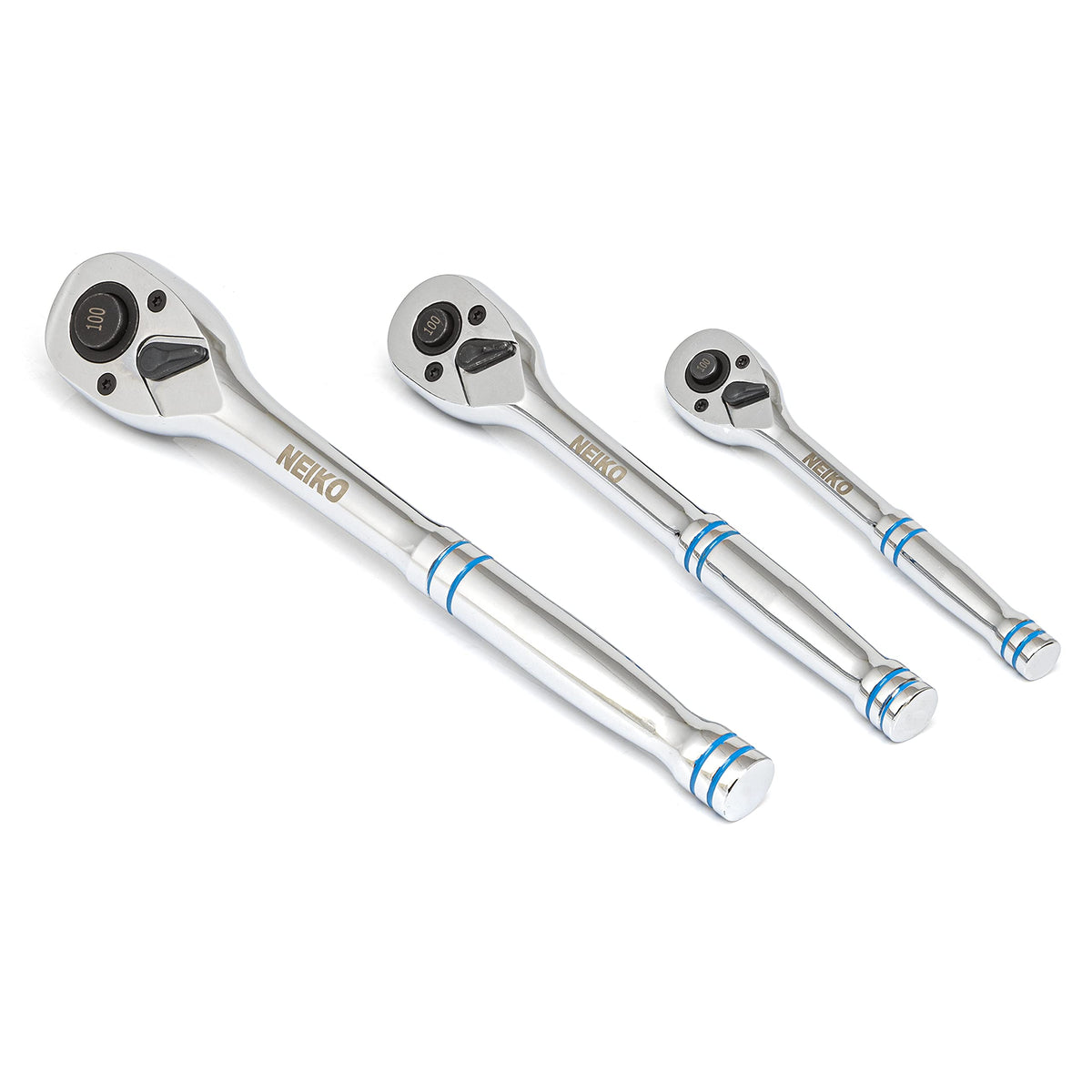 NEIKO 03000A ratchet set 1/4 drive for tight spaces and precise tightening