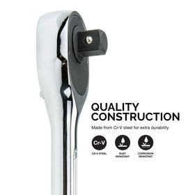 NEIKO 03069A quick-release drive head enables easy socket changes.