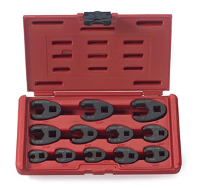 NEIKO 03323A crowfoot wrench set in case for organized storage and quick access.