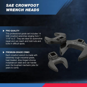 NEIKO crowfoot wrenches in use on heavy machinery fittings