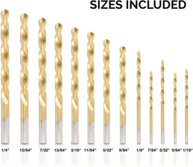 NEIKO 10038A precision twist drill bits enable faster cutting