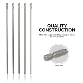NEIKO 10043A PH2 bit extended length improves leverage