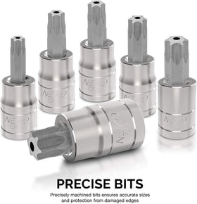 NEIKO 10073A Torx 1/2-drive TT60 for deep-reaching fastening tasks