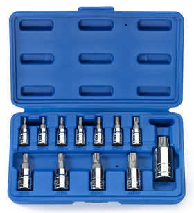 NEIKO 10085A tamperproof torx plus socket set in case for organized storage.