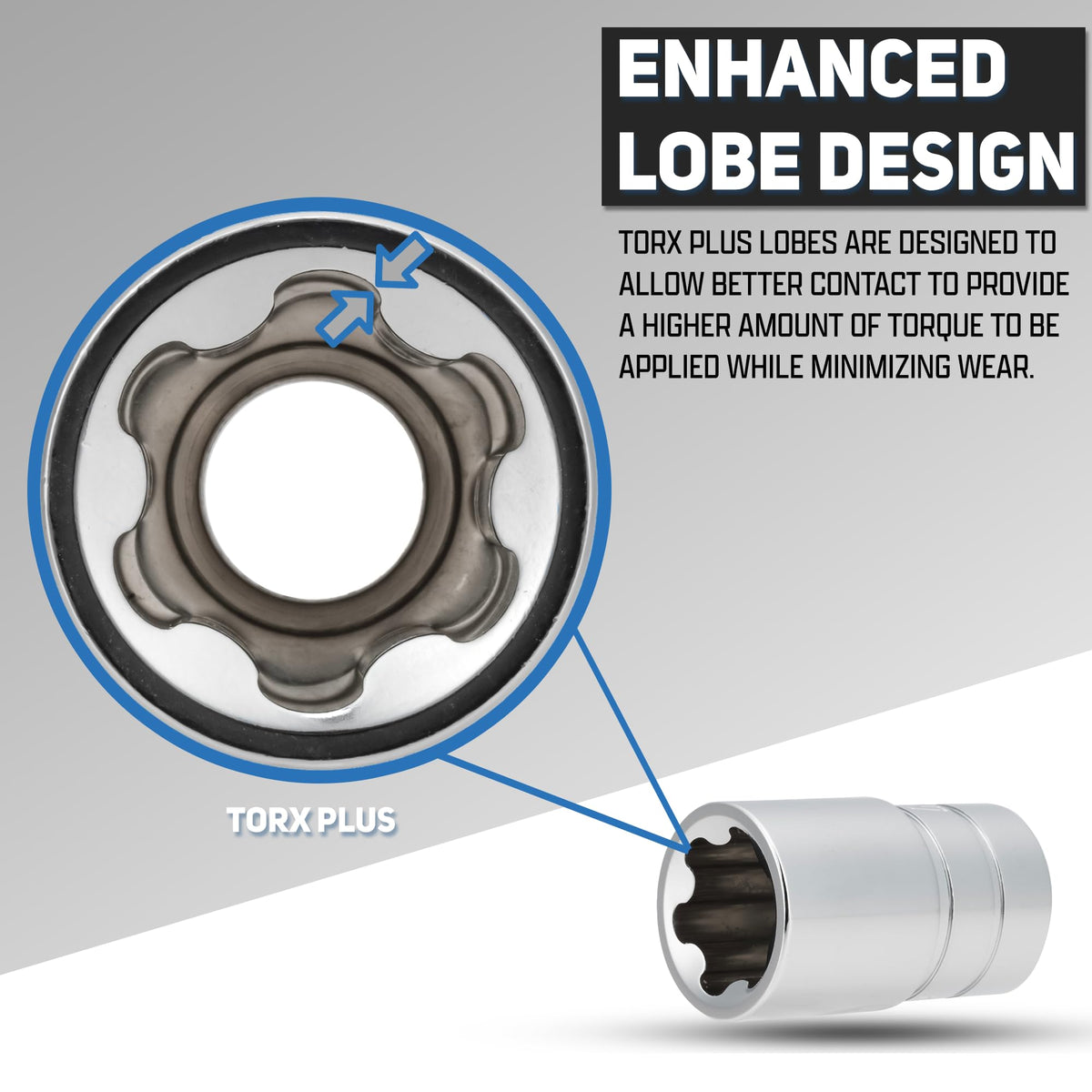 NEIKO 10086A TP60 1/2-drive for larger fasteners and reach.