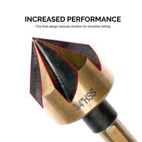 NEIKO 10218A M2 HSS material extends bit life and performance
