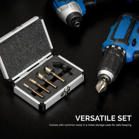 NEIKO 10218A sinks holes for flush fastening in wood and metal