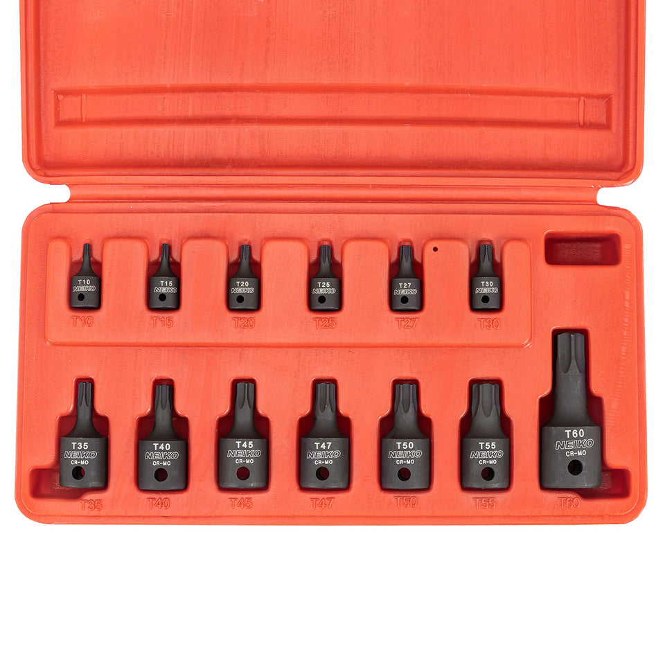 NEIKO 10281B case and sockets organized for quick repairs.
