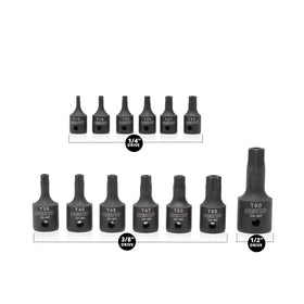 Neiko 10282B chrome molybdenum steel torx bits resist wear and heavy use