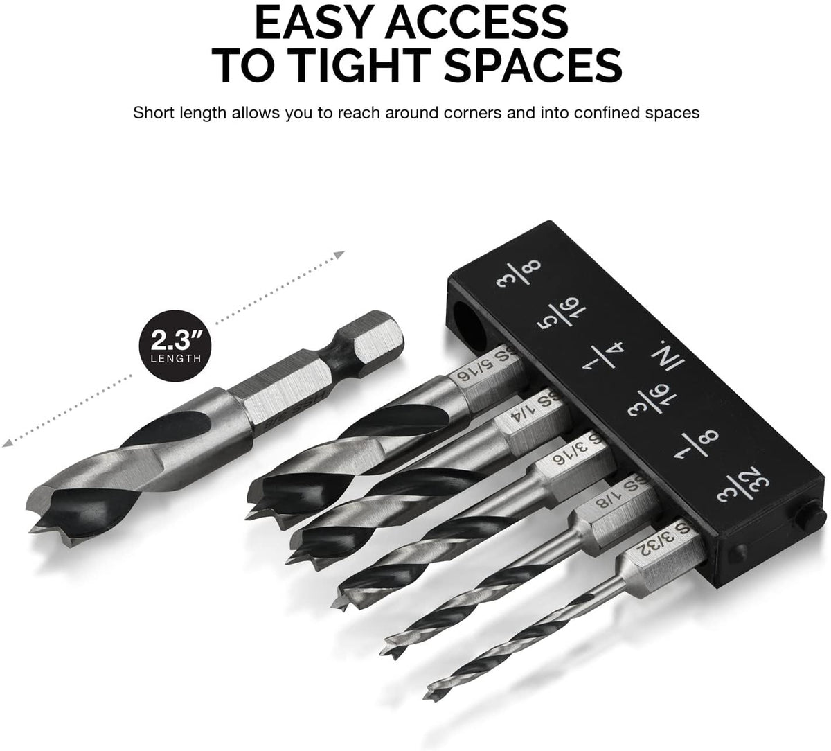NEIKO 11401A high-speed steel bits deliver durable hardwood drilling