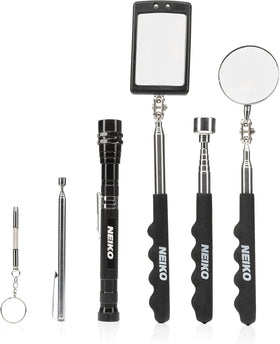 NEIKO 20736A magnetic pickup tool extended reach for tight spaces.